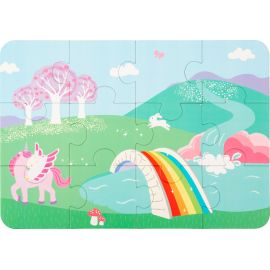 Valise licorne et puzzle