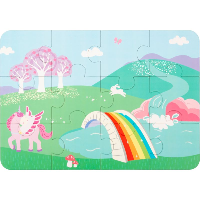 Valise licorne et puzzle