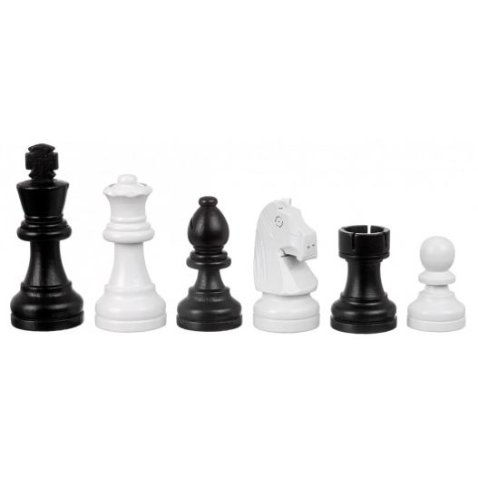 Set echecs et dames moderne 40 x 40 cm