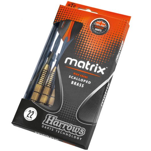 Fléchettes harrows acier Matrix Shark 22 GK