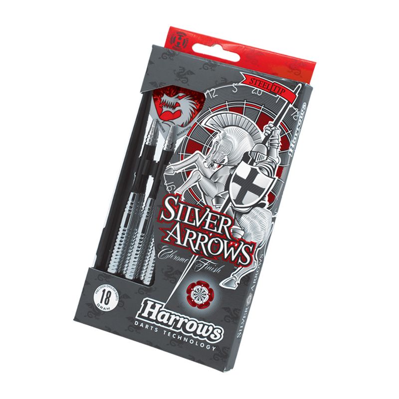 Fléchettes Sliver harrows acier 22 GR