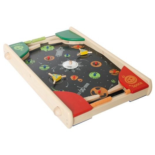 Flipper en bois multi-points. Un excellent jouet en bois pour enfants