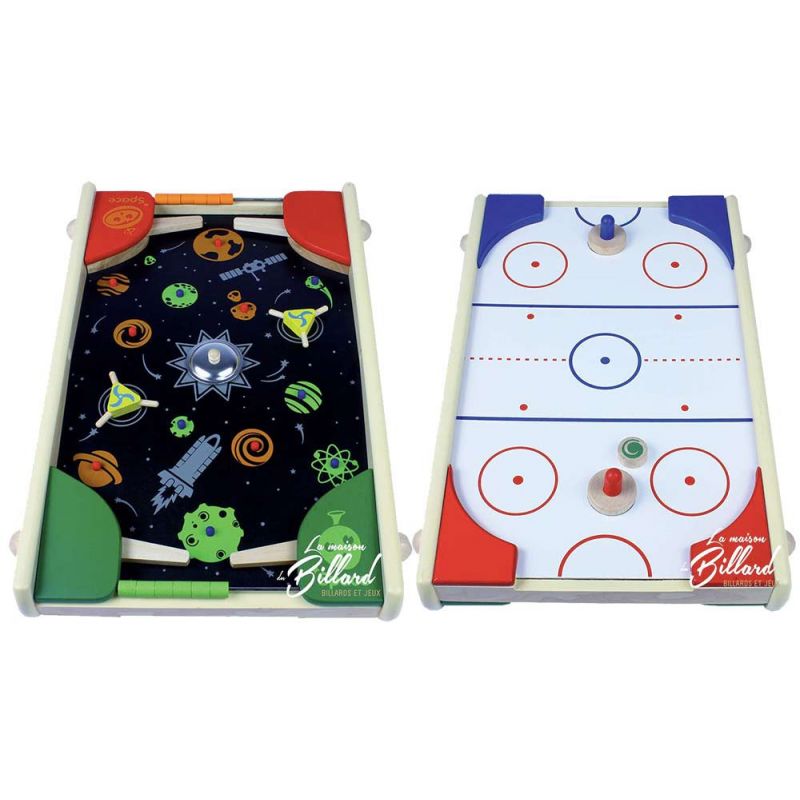 Flipper en bois + hockey