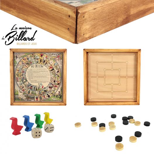 Jeu de l'oie  en bois