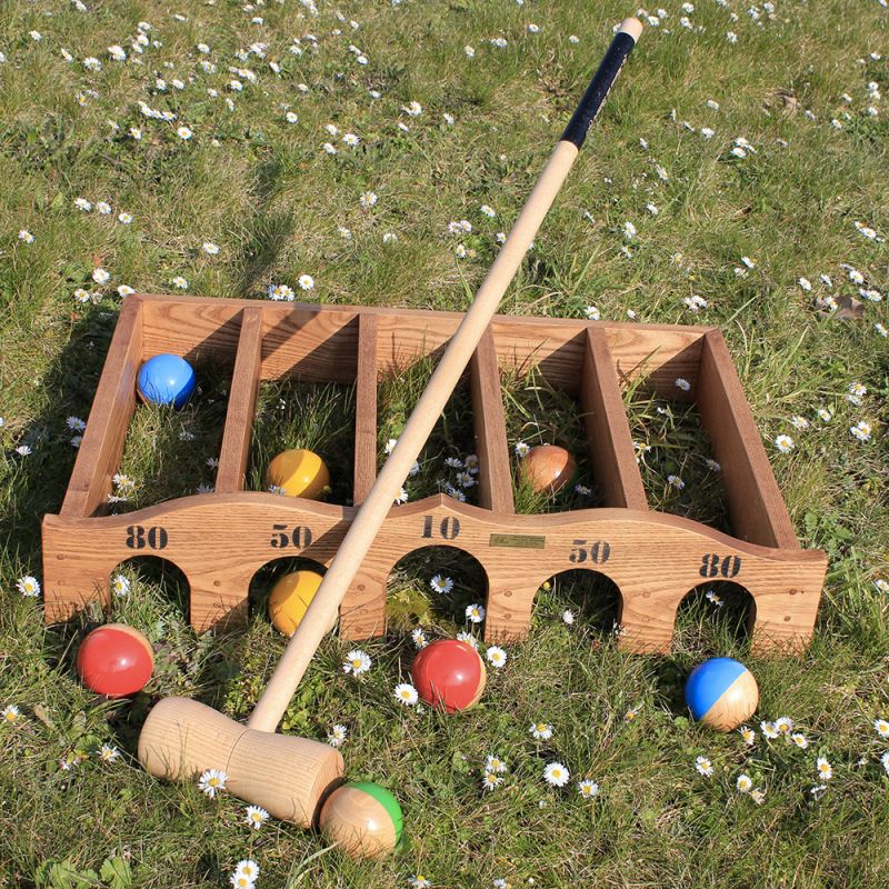 Jeu extérieur croquet ball