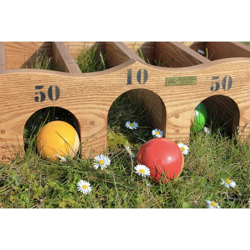 Jeu en bois pour jardin