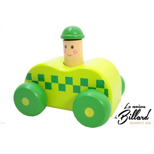 Jouet en bois, la première voiture sonore en bois pour les petits