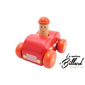 Jouet en bois, la première voiture sonore en bois pour les petits