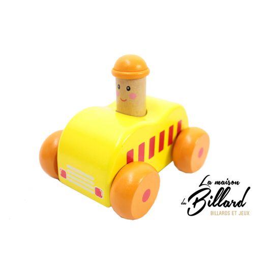 Jouet en bois, la première voiture sonore en bois pour les petits