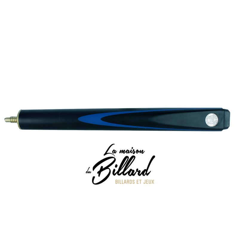 Queue de billard bleu 3 parties 145 - 120 ou 100 cm