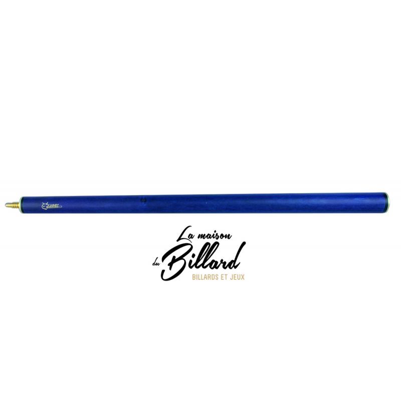 Queue de billard bleu 3 parties 145 - 120 ou 100 cm