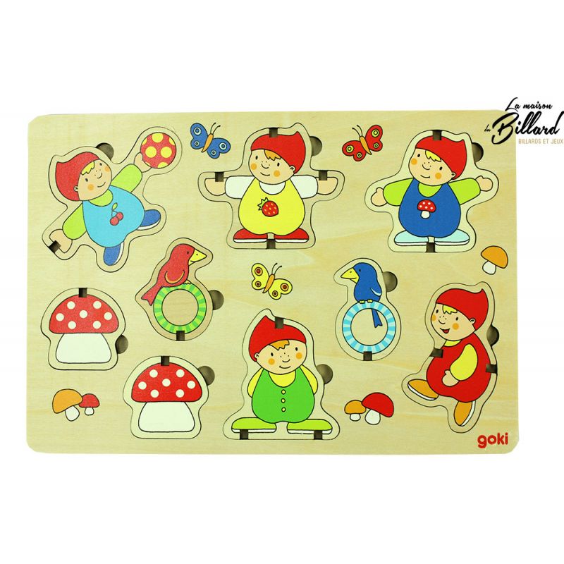 Puzzle enfant en bois › Jouets premier âge