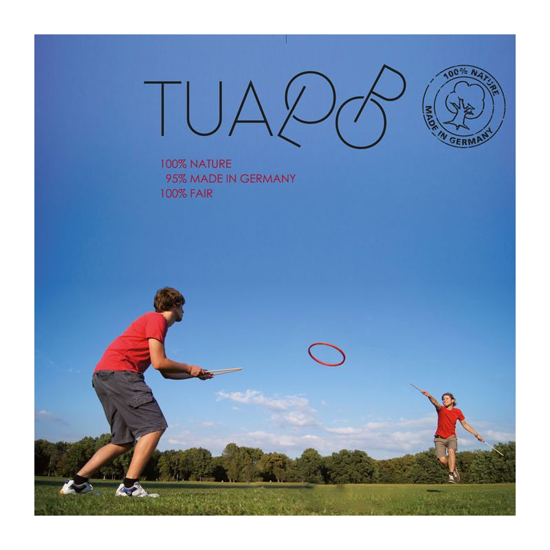 Tualoop : un ancien jeu de frisbee qui refait surface.