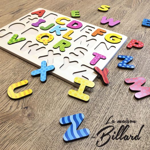 Puzzle apprendre alphabet