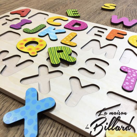 PUZZLE ALPHABET - jeux éducatif premier âge Casse-tête enfant