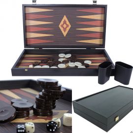 Coffret Backgammon en bois