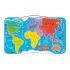 Puzzle en bois carte du monde pour enfant