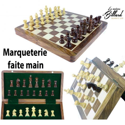 jeu d echec en bois pliable