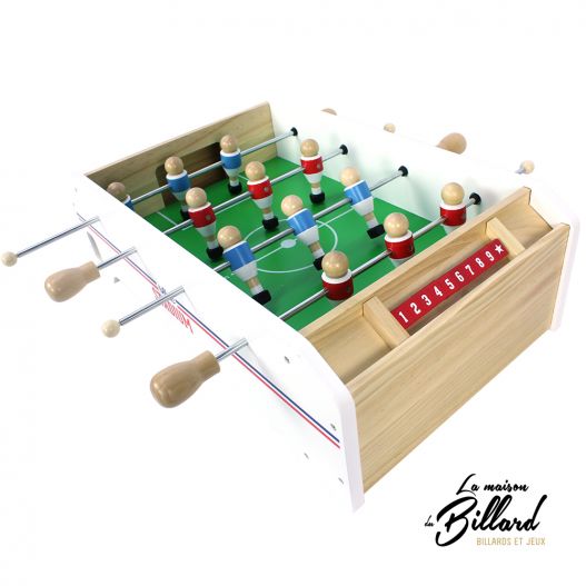 Jeu en bois, baby-foot enfant stadium de VILAC