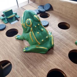 jouet en bois Grenouille