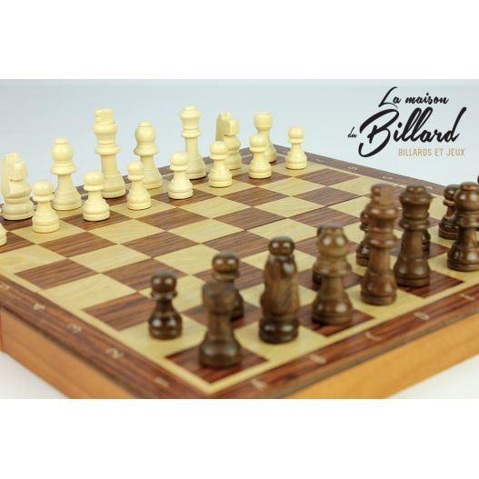 Jeu d'échecs pliable avec damier numéroté