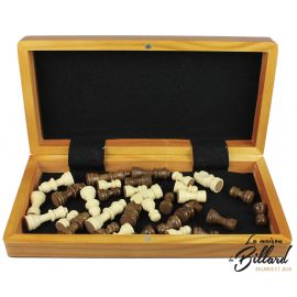 Jeu d'échecs pliable avec damier numéroté