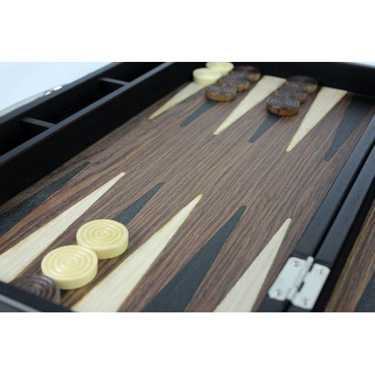 Tablier backgammon marqueté