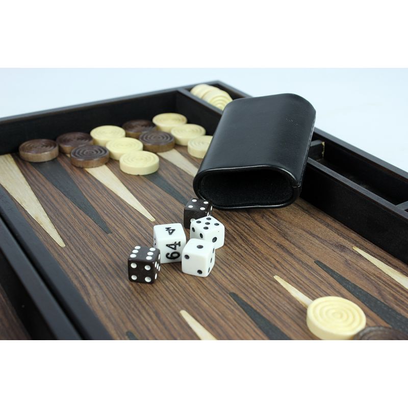 Le Backgammon marqueté à prix tout doux