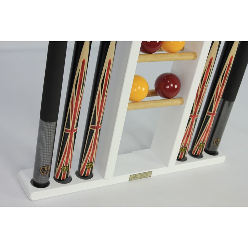 Rangement pour porte-queues de billard, porte-queues de billard