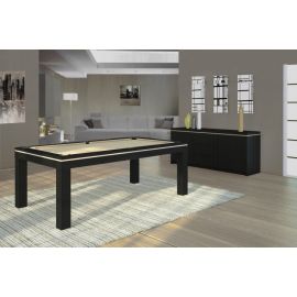 billard Novea, convertible en table, Blanc brillant + 20 autres coloris