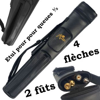Etui rigide pour 2 queues...