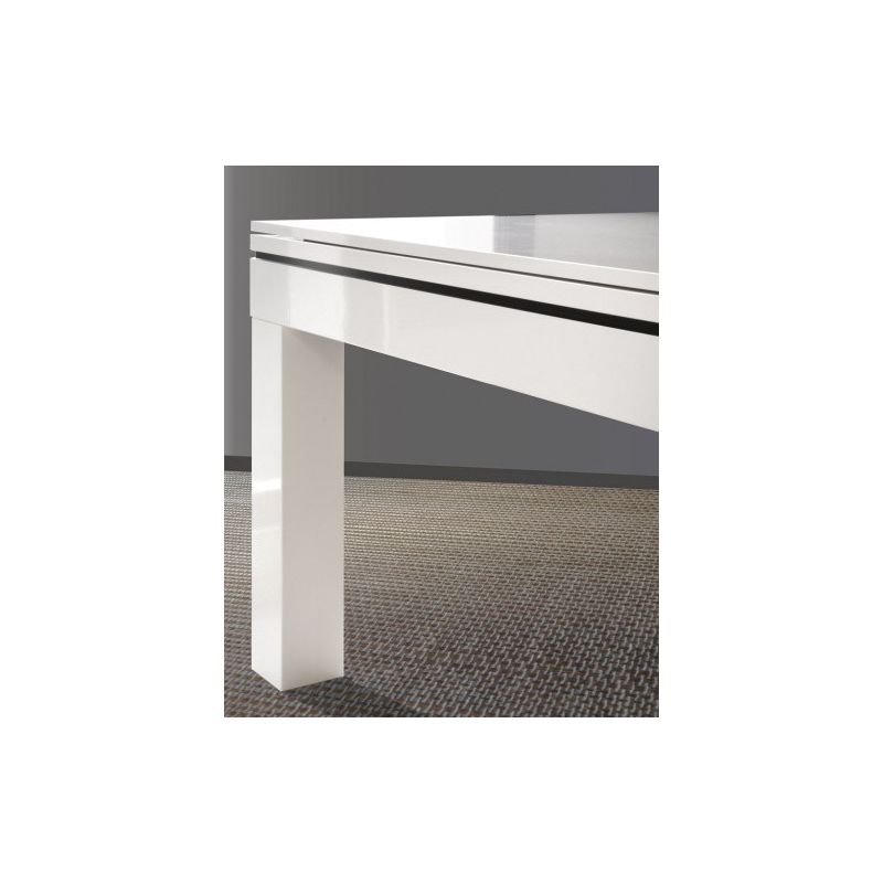 billard Novea, convertible en table, Blanc brillant + 20 autres coloris