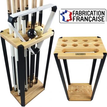 Baby foot bistrot Club 1,48 m - Bois chêne + Accessoires