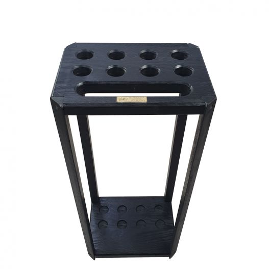 Porte-queue de billard Design Full Black fabriqué en bois massif