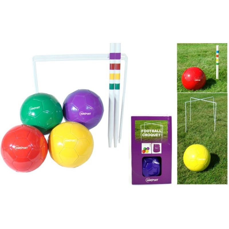 Football Croquet, un jeu de jardin géant / Croquet XXL