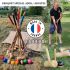 Croquet 8 joueurs ados et adultes Fabrication française