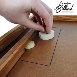 Air hockey familial en bois 2 joueurs