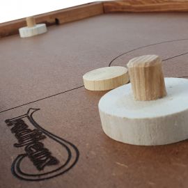 Air hockey familial en bois 2 joueurs