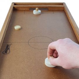 Air hockey familial en bois 2 joueurs