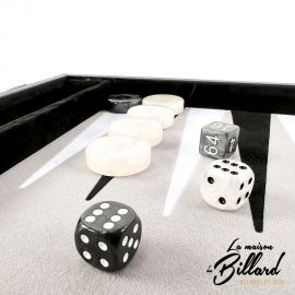 Palet backgammon cuir