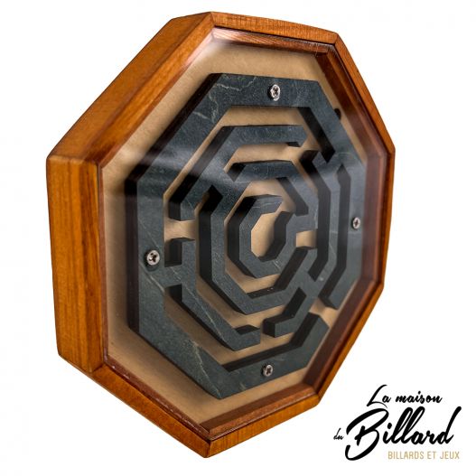 Labyrinthe octogonal en bois