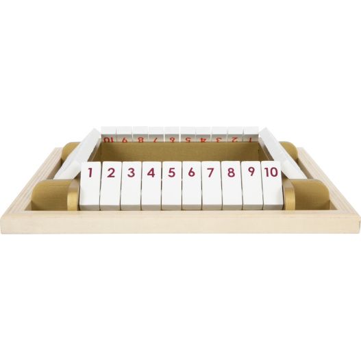 Fermez la boite 4 joueurs ou shut the box GOLD EDITION