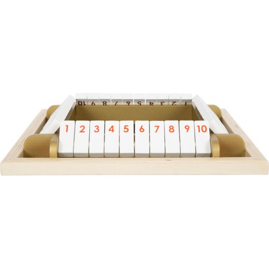 Fermez la boite 4 joueurs ou shut the box GOLD EDITION