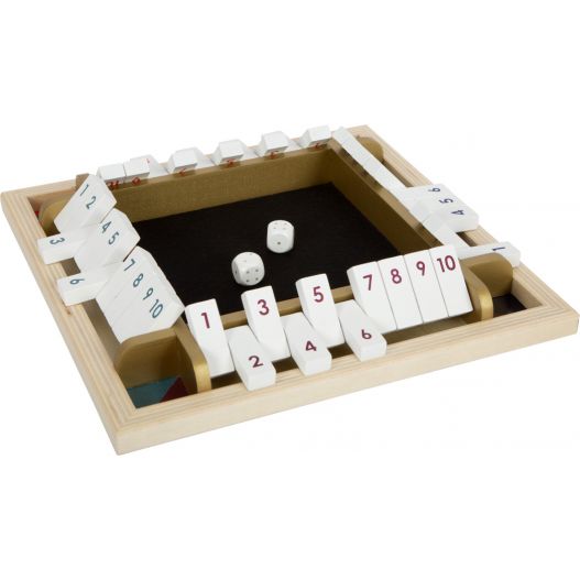 Fermez la boite 4 joueurs ou shut the box GOLD EDITION