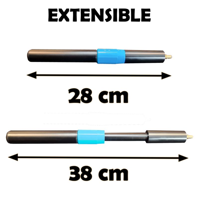 Rallonge Lord cue extensible :  28 - 38 cm