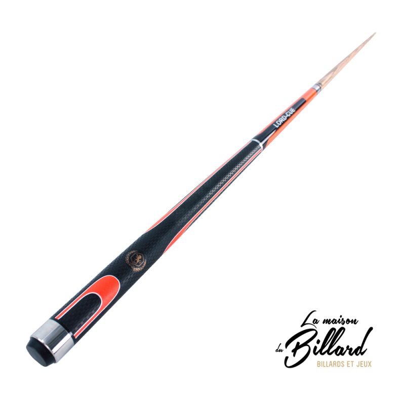 Coffret Lord-Cue Xtrem-Shot Orange : une queue 2 en 1 pour performer au Pool Anglais