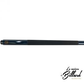 Queue Hybride pour tous style de billard effet Carbone Bleue