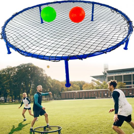 Roundnet Pro : Le trampoline qui se joue avec une balle.