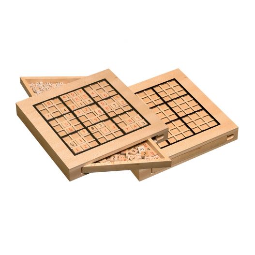 Sudoku en bois : Un jeu original parfait pour faire un cadeau adulte