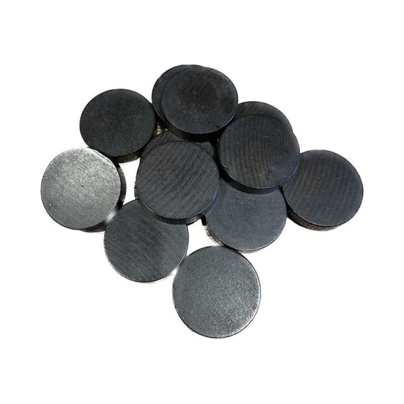 LOT de 12 pions noirs 30 x 7 mm